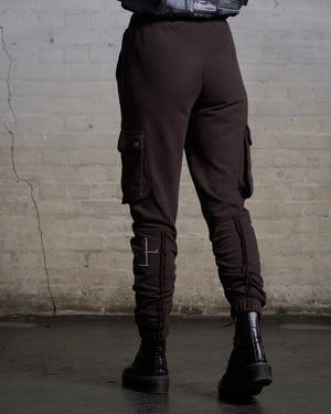 Cargo Joggers Chocolate - lovelostclo